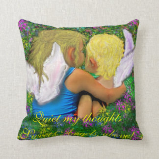 Quiet My thoughts Throw Pillow