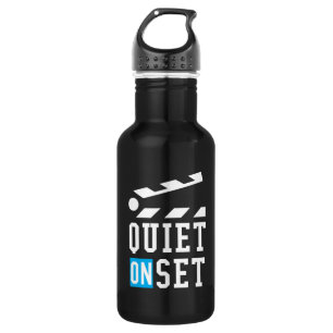 Quiet On Set - Funny for Film Makers 532 Ml Water Bottle