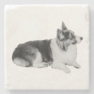 Quiet Pause Stone Coaster