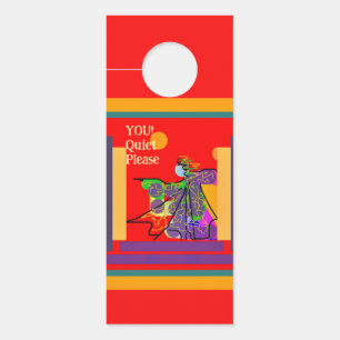 Quiet Please Door Hanger