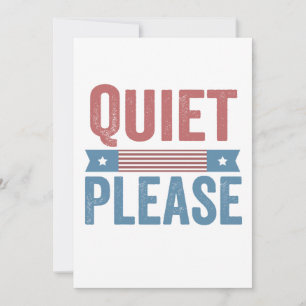 Quiet Please Trump Harris Debate President  Announcement