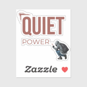 Quiet Power Minimal Graffiti Art