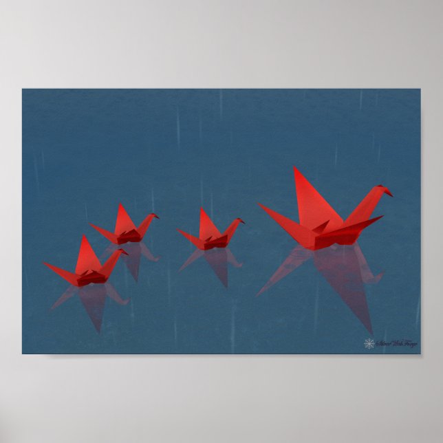 Quiet Rainy Day Print (Front)
