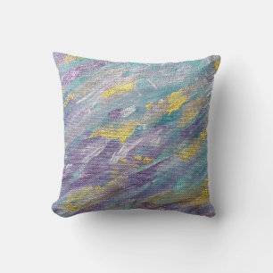 Quiet Reign Modern Art Throw Pillow