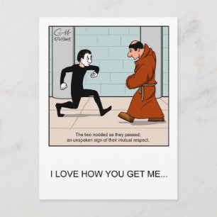 "Quiet Respect" Postcard