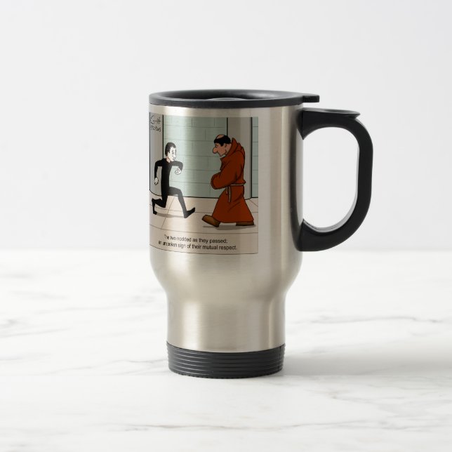 "Quiet Respect" Travel Mug (Right)