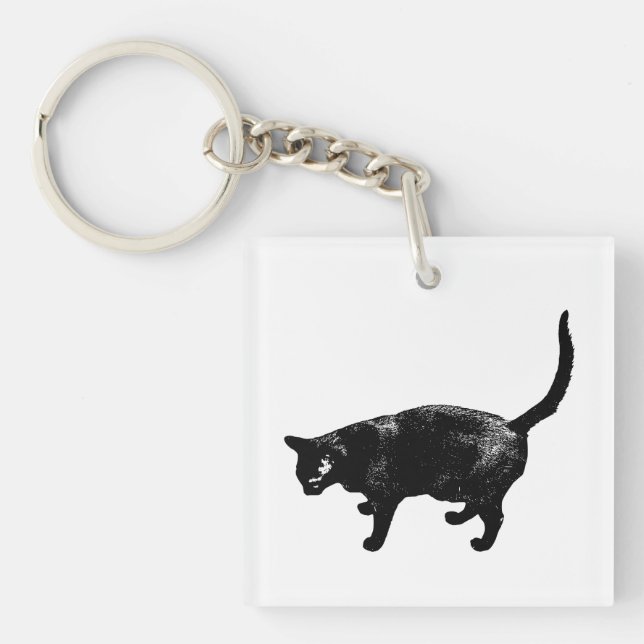 Quiet Roads With Strong Shadow Keychain (Front)