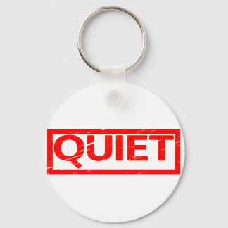 Quiet Stamp Keychain