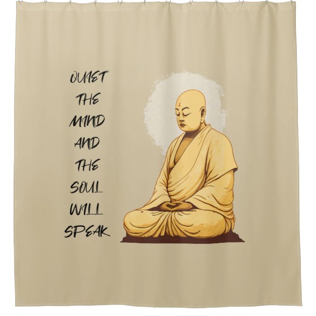 Quiet the Mind and the Soul Will Speak MONK  (Front)