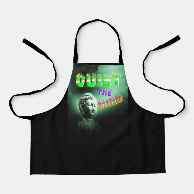 Quiet The Mind Apron (Front)