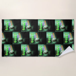 Quiet The Mind Beach Towel