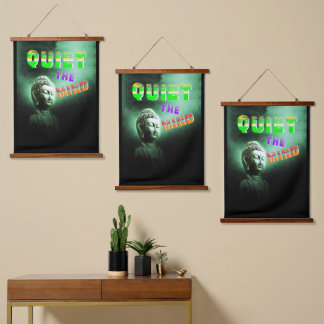 Quiet The Mind Hanging Tapestry
