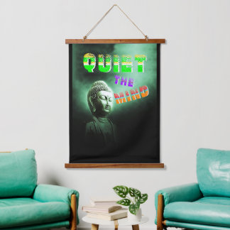 Quiet The Mind Hanging Tapestry