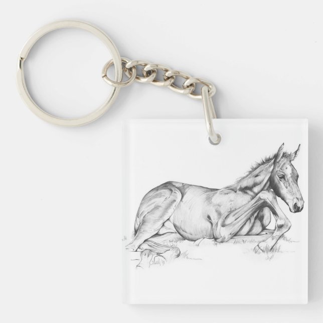 Quiet Time Keychain (Front)