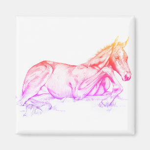 Quiet Time (rainbow) Magnet