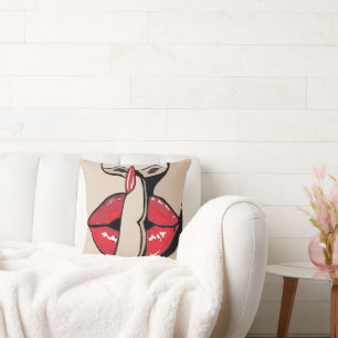 Quiet Time Throw Pillow