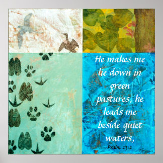 Quiet waters poster