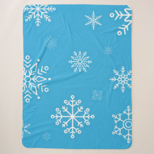 Quiet Winter Mood Sherpa Blanket