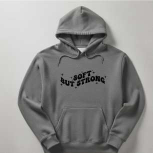 Quietly Becoming Bold Retro Typography Design Hoodie