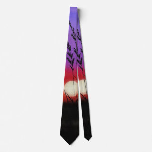Quietly - Watercolor Tie