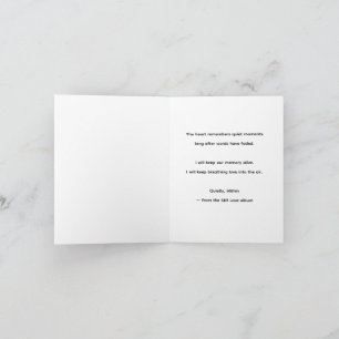 Quietly, Within – MemoryUs Lyric Card