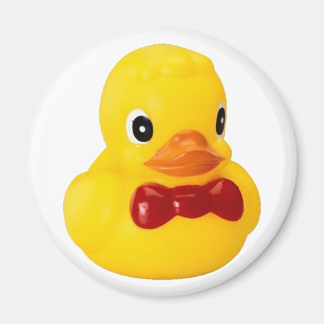 Quietschente rubber duck magnet (Front)