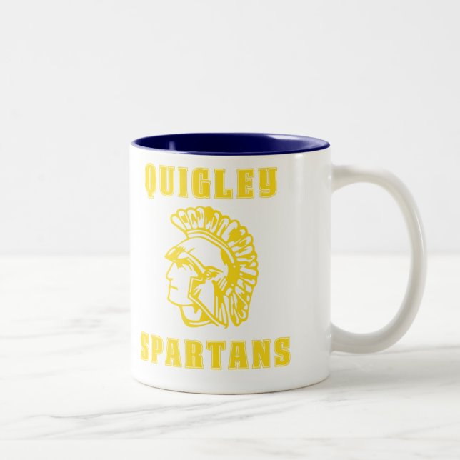 Quigley South Spartans Coffee Drinking Mug (Right)
