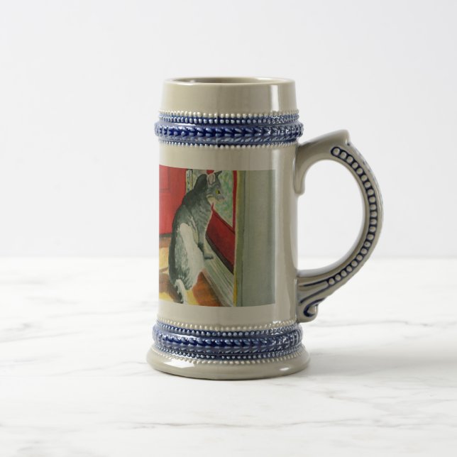 Quigley the Doorcat Stein (Right)