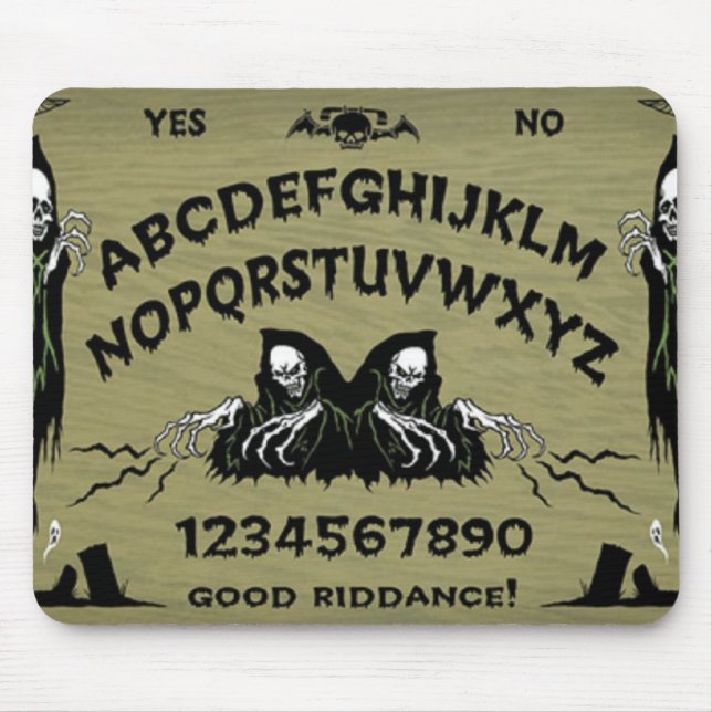 Quija Board Mousemat Mouse Pad (Front)