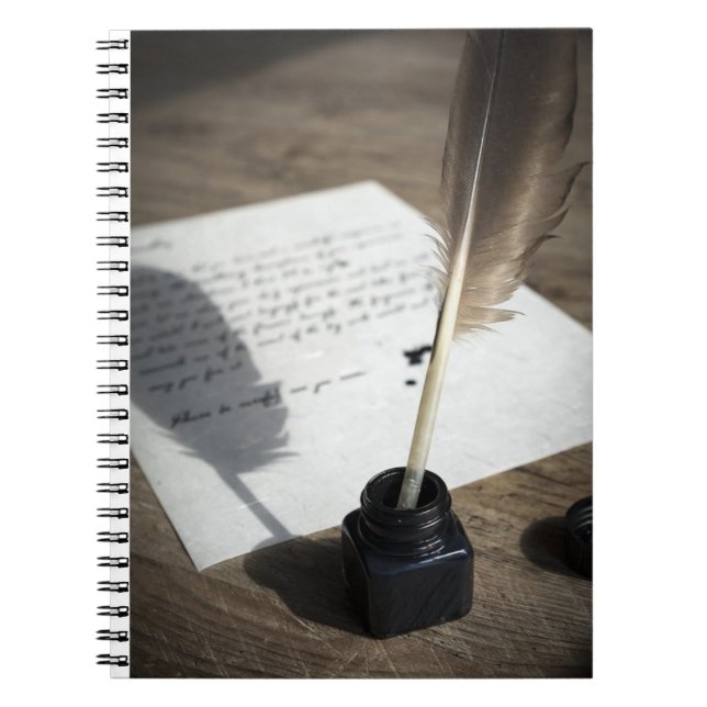 Quill and ink notebook (Front)