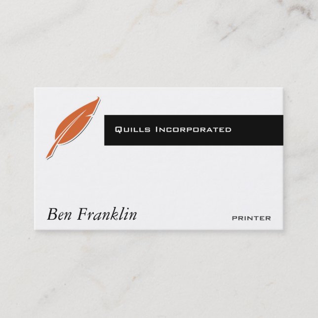 Quill Business Card (Front)