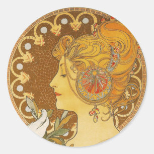 Quill Classic Round Sticker
