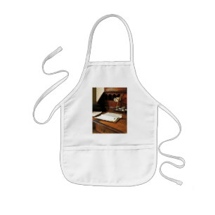 Quill, Papers and Pipe Kids Apron