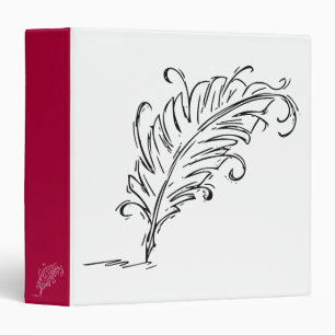 Quill Pen 3-Ring Binder