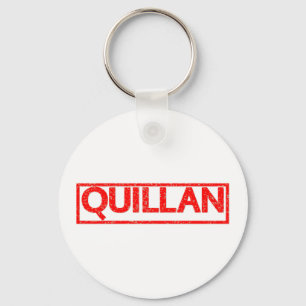 Quillan Stamp Keychain