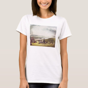 Quillebeuf, from 'Views on the Seine', engraved by T-Shirt