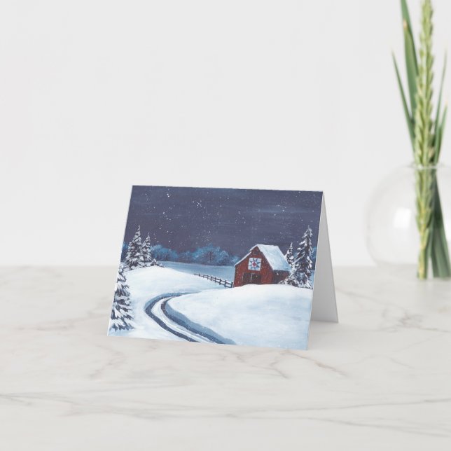 Quilt barn card (Front)