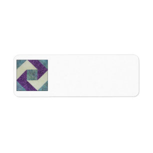 Quilt Block Address Label