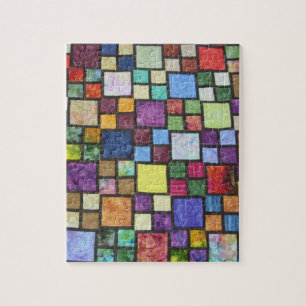 Quilt Block Jig-Saw Puzzle
