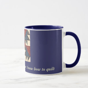 Quilt Block Mug