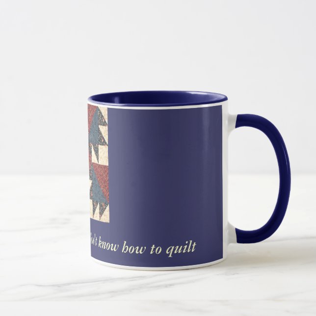 Quilt Block Mug (Right)