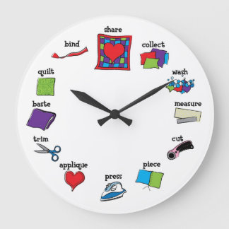 Quilt Clock