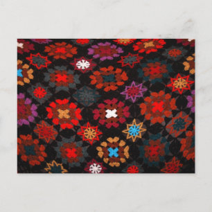 Quilt Crochet Postcard
