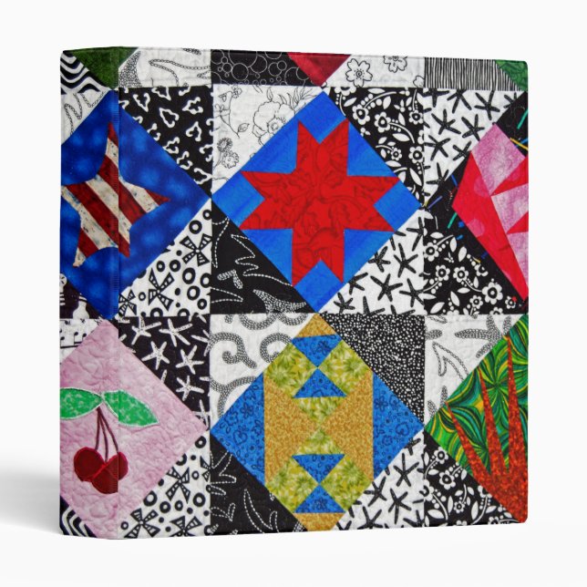 Quilt Design Binder (Front/Spine)