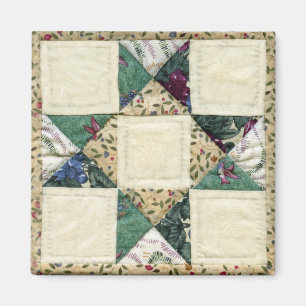 Quilt Design Magnet