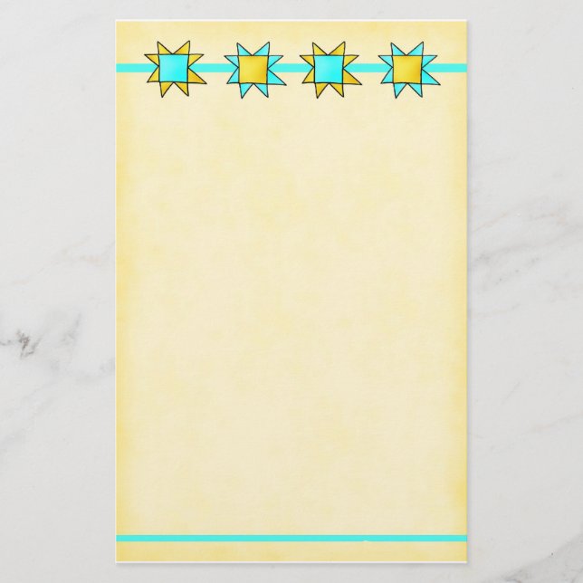 Quilt Lover Dog Stationery Customizable (Front)