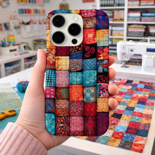 Quilt Lover’s Design - Patchwork Art iPhone 16 Pro Case