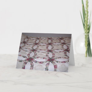 Quilt, May God Watch Over You Card