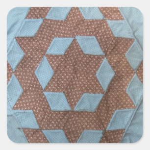 Quilt Pattern - Castle Square Sticker