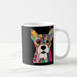 Quilt Pattern Dog For Quilting Lover Quilter Sewin Coffee Mug